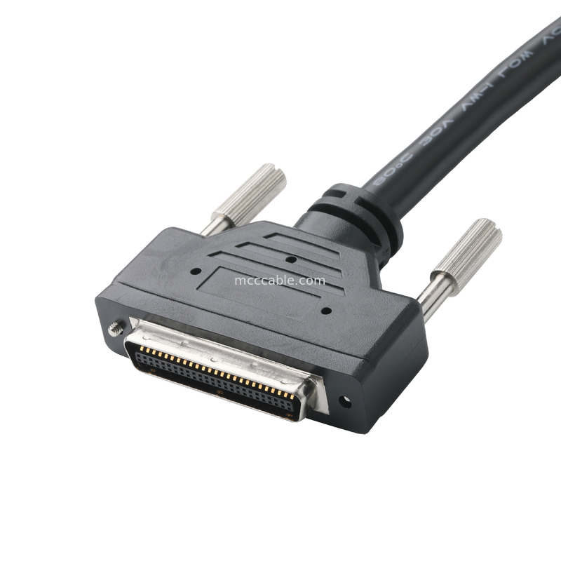 MDR 3M 50P controlador CNC cable de señal de 50 pines 2.5M 4M 5M cable de transmisión de señal de cable OEM / ODM