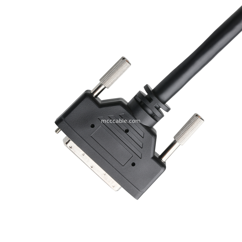 MDR 3M 50P controlador CNC cable de señal de 50 pines 2.5M 4M 5M cable de transmisión de señal de cable OEM / ODM