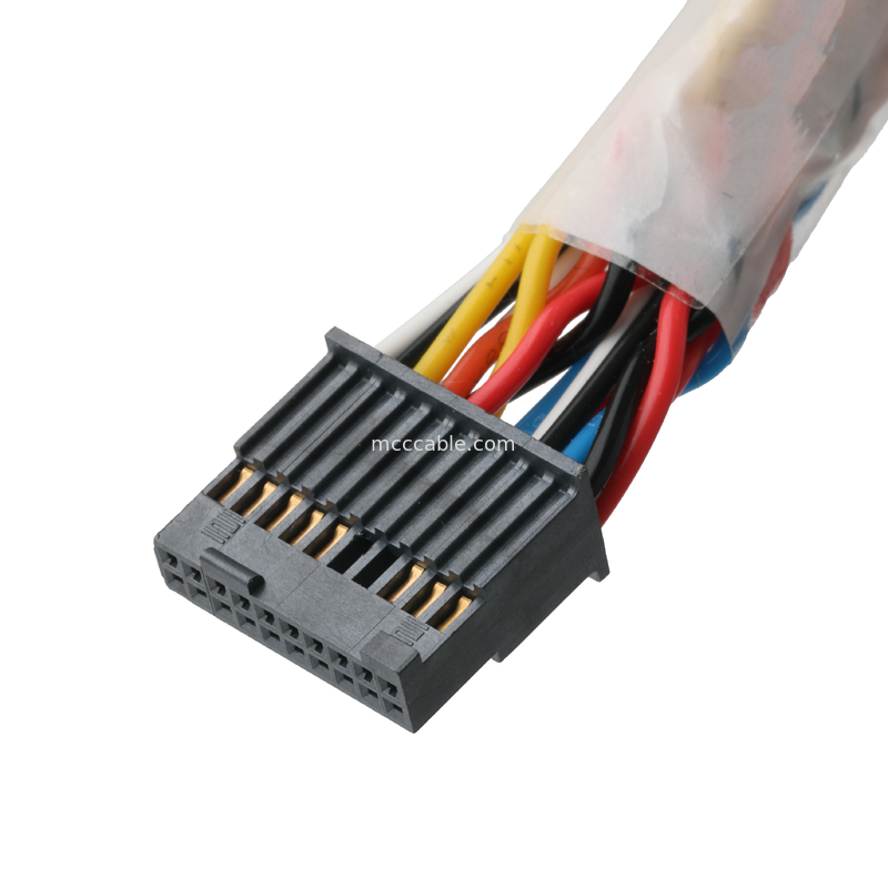 SAMTEC CONNECTOR 1.27MM Pitch Dualrow 20P Circuitos 28-30 AWG Panel de servidor Conectores de cable de cable