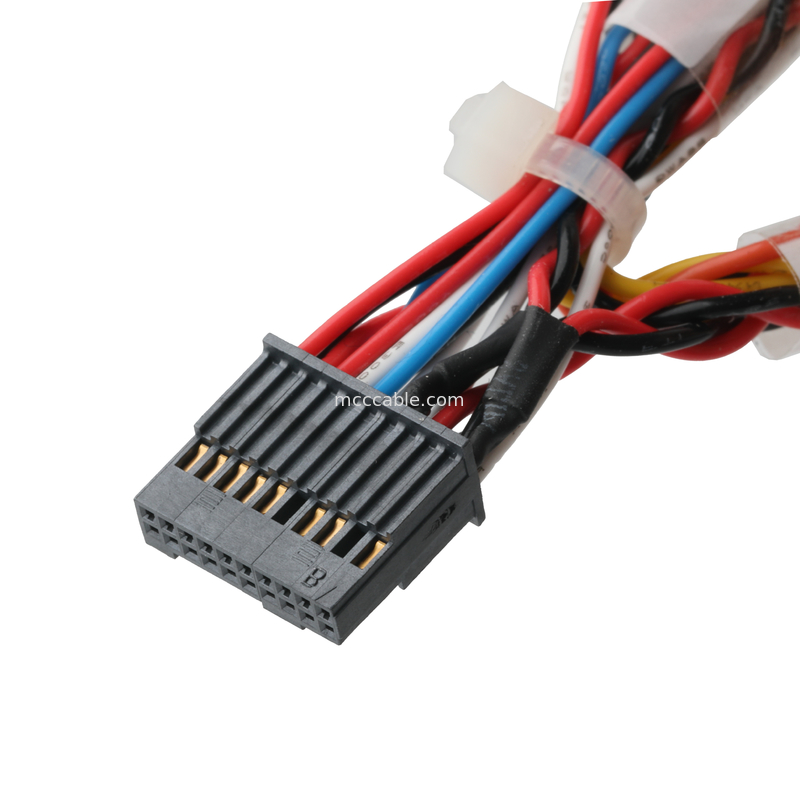 SAMTEC CONNECTOR 1.27MM Pitch Dualrow 20P Circuitos 28-30 AWG Panel de servidor Conectores de cable de cable