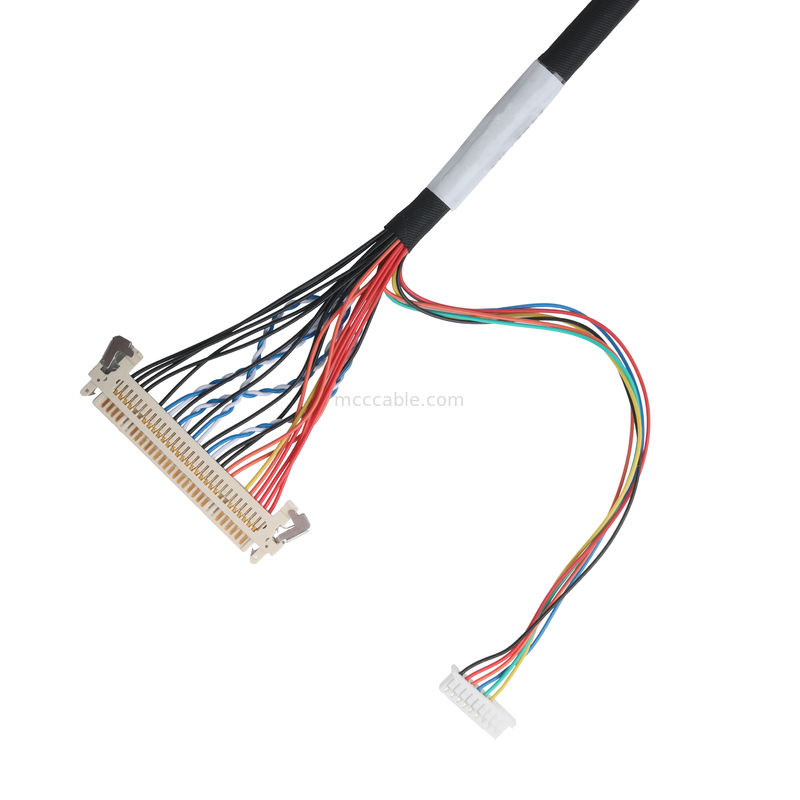 El cable LVDS FI-X30HL 30P a DF20A-40P o 9P HSG es un conector coaxial de cable OEM/ODM