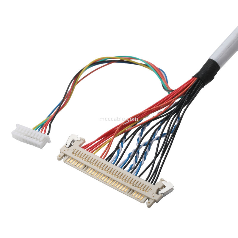 El cable LVDS FI-X30HL 30P a DF20A-40P o 9P HSG es un conector coaxial de cable OEM/ODM