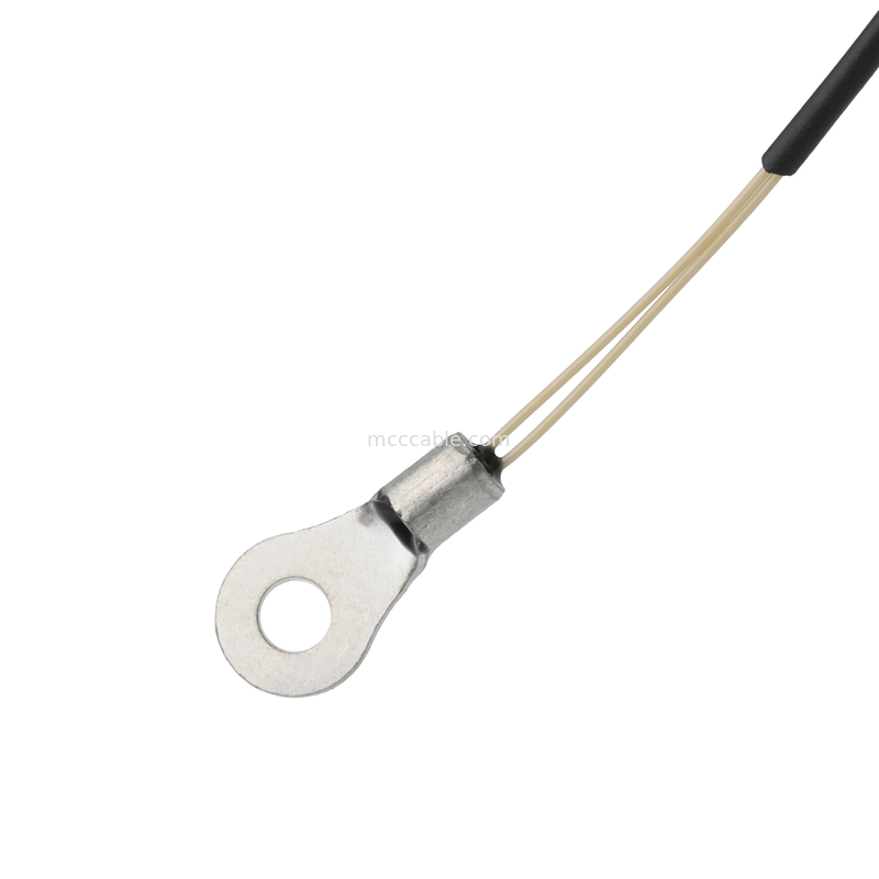 M8 Termistores NTC 10K ohm 1% SENSOR a contacto 2P Cara hacia arriba UL10064 32#AWG Cable OEM/ODM