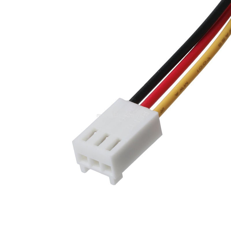 conector molex 22-23-2031 a 22-01-3037 3-POS encabezado del ventilador pines masculinos 2.54mm Pitch 22AWG cable de cable de conexión