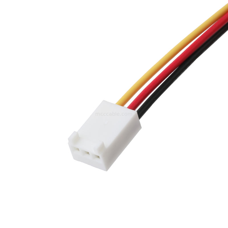 conector molex 22-23-2031 a 22-01-3037 3-POS encabezado del ventilador pines masculinos 2.54mm Pitch 22AWG cable de cable de conexión