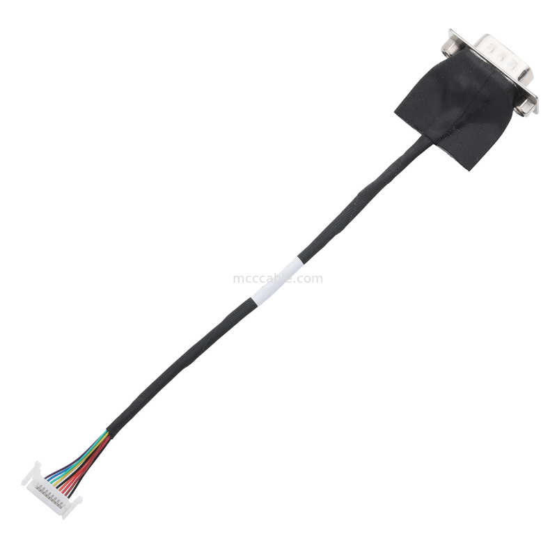 Conjunto de cable DB-9Pin LVDS D-SUB-9P Soldador masculino a TU1.0 20Pin TU1002HN0-20 Conector de cable OEM / ODM