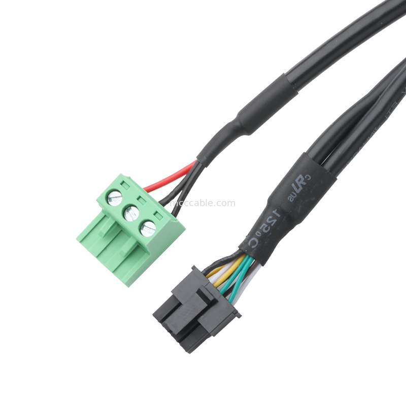 Conectores de cables industriales personalizados DB-15P Femenino a HSG 43025-0800 de altura 3.0 mm y 691352710003 de altura 5.8 mm