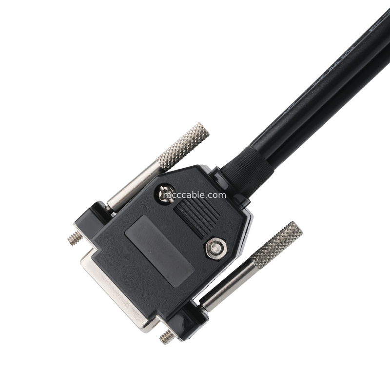 Conectores de cables industriales personalizados DB-15P Femenino a HSG 43025-0800 de altura 3.0 mm y 691352710003 de altura 5.8 mm