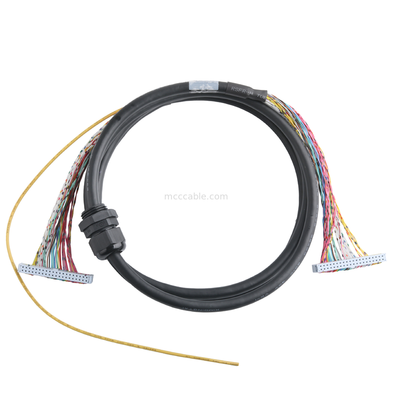 Conector 89140-0101 RCPT 40P IDC 26-28AWG GOLD Directo a través de los centros NPT con anillo de sellado integral