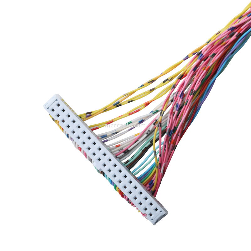 Conector 89140-0101 RCPT 40P IDC 26-28AWG GOLD Directo a través de los centros NPT con anillo de sellado integral