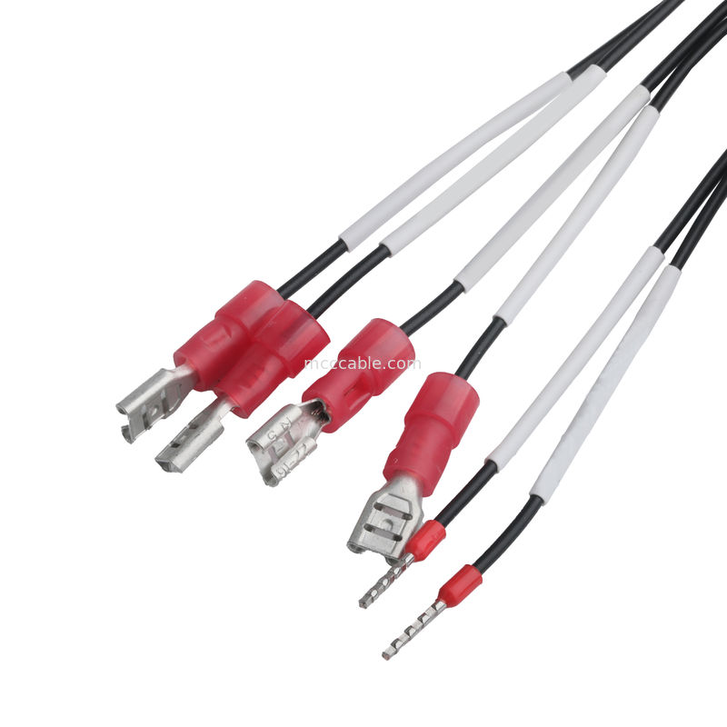 Extensiones de cable personalizadas ID2.5~3.5*30m RATIO de contracción0>50% Blanco 300~600V 125C Marca:DESPUESTO TAMPER-ABRIDO