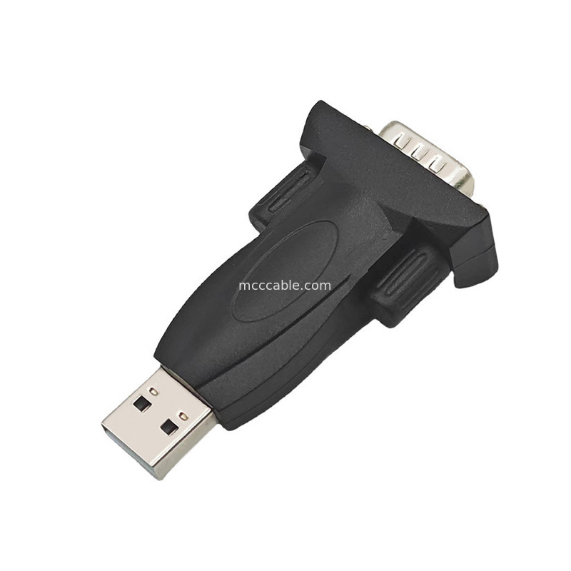 Conectores industriales USB RS232 Cable de serie DB-9Pin Hombre USB Cable de serie soporta PL2303\CH340 Adaptador de protocolo