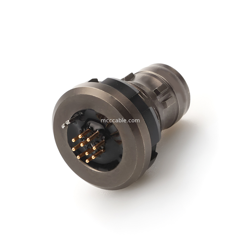 Conector impermeable militar de grado industrial R Serie 16P masculino y femenino, el nivel de protección alcanza IP6K8