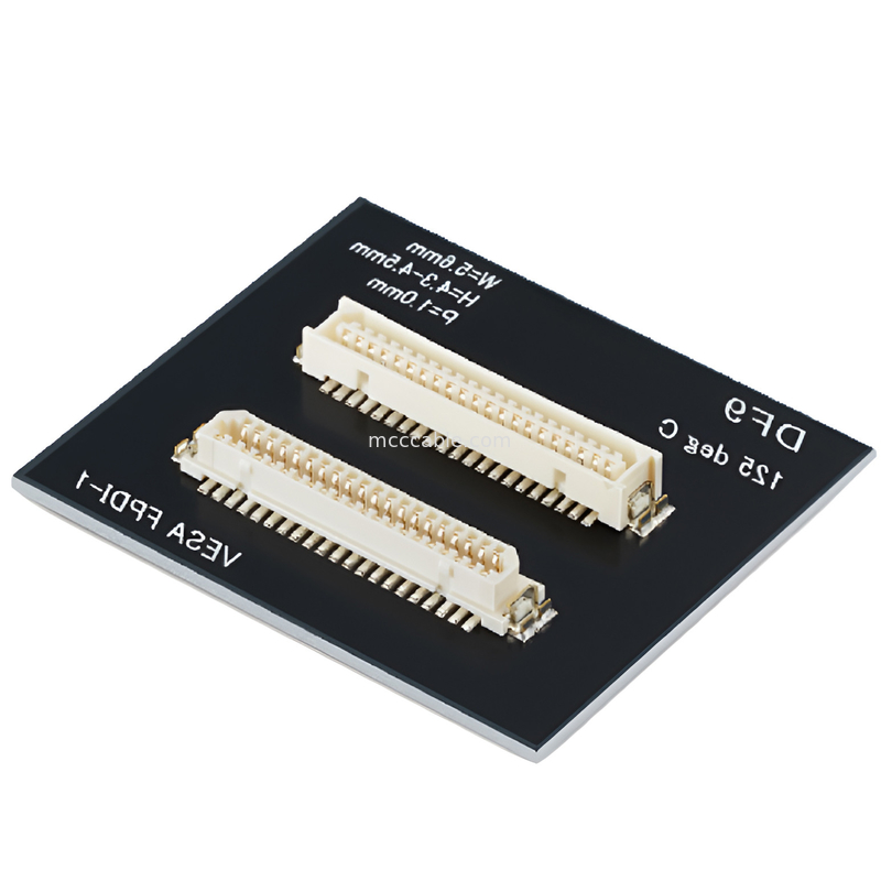 DF9 41P Arnés de alambre médico de grado industrial  DF9 41 Cable de pantalla de pines Female Hot Press Flat Connect