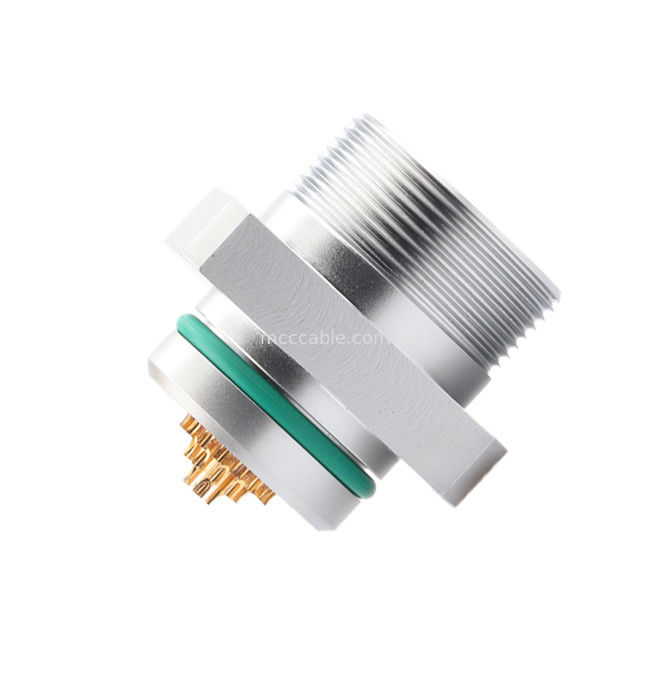 Conector a prueba de agua Serie B ZX 30Pin Conector especial femenino de grado industrial de aviación médica de investigación militar