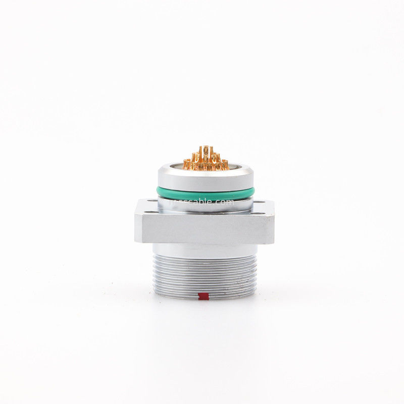 Conector a prueba de agua Serie B ZX 30Pin Conector especial femenino de grado industrial de aviación médica de investigación militar