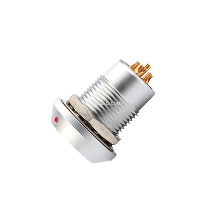 Conector de autobloqueo de empuje-tirón Conectores circulares Serie B Z8 6Pin Femenino