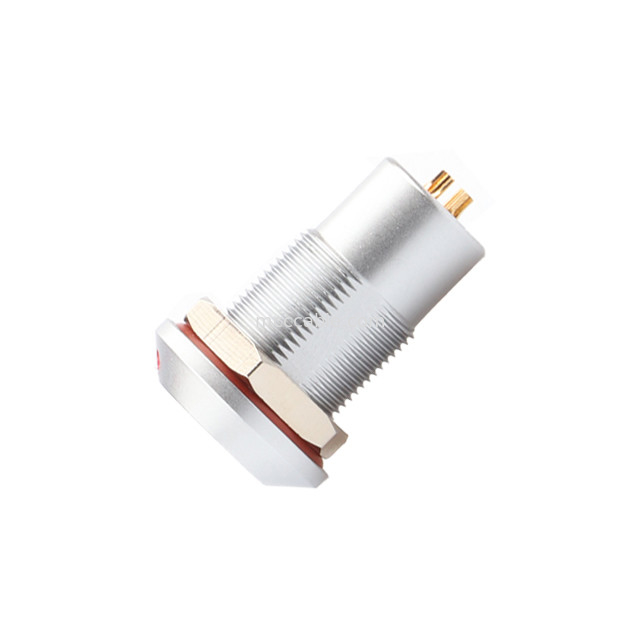 Conector circular a prueba de agua Serie B Z7 4P Femenino Alcance a vacío sellado a prueba de agua, tuerca fija fija IP68