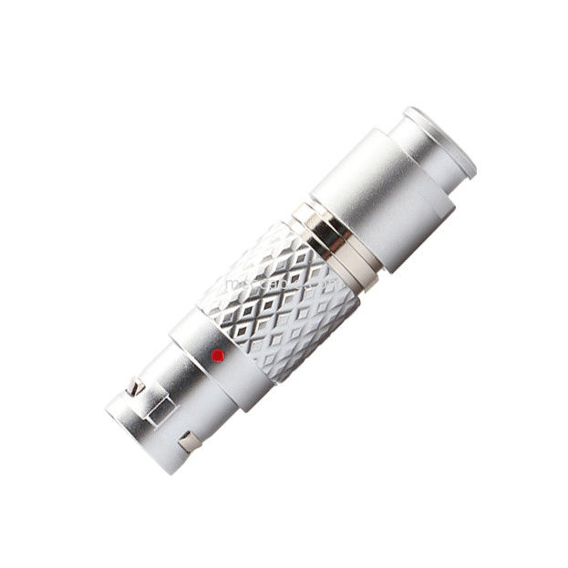 Conector de autobloqueo de empuje-tirón Serie LEB FGG.1B Conector circular industrial de enchufe masculino de aviación