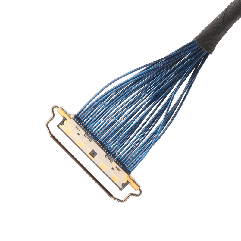 Color rojo amarillo claro micro del conector de cable coaxial de DF81-30P-LCH