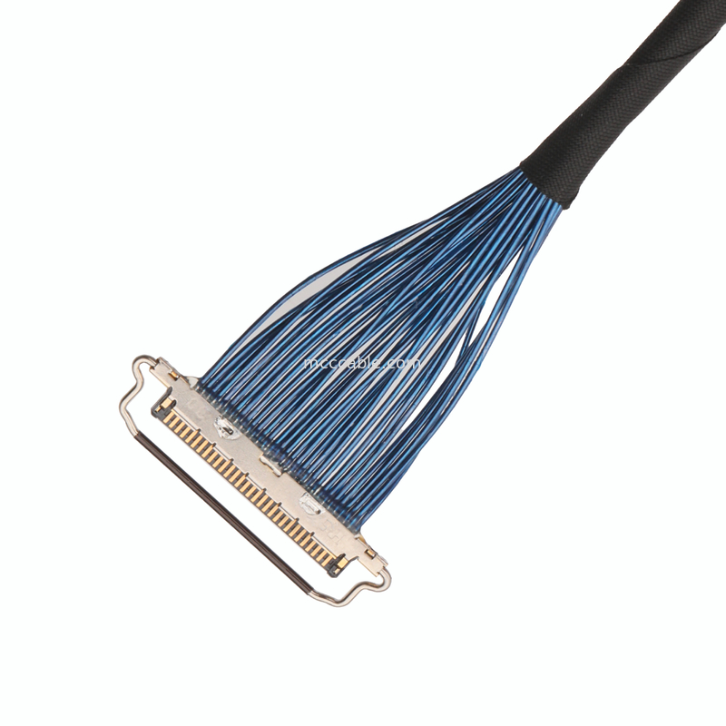Color rojo amarillo claro micro del conector de cable coaxial de DF81-30P-LCH