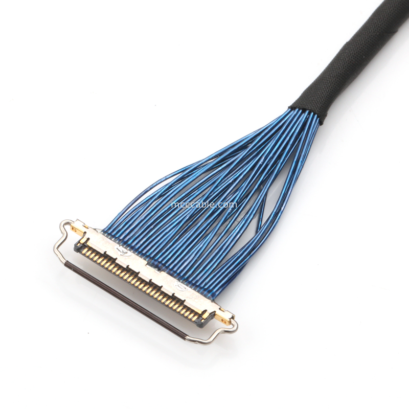 Color rojo amarillo claro micro del conector de cable coaxial de DF81-30P-LCH