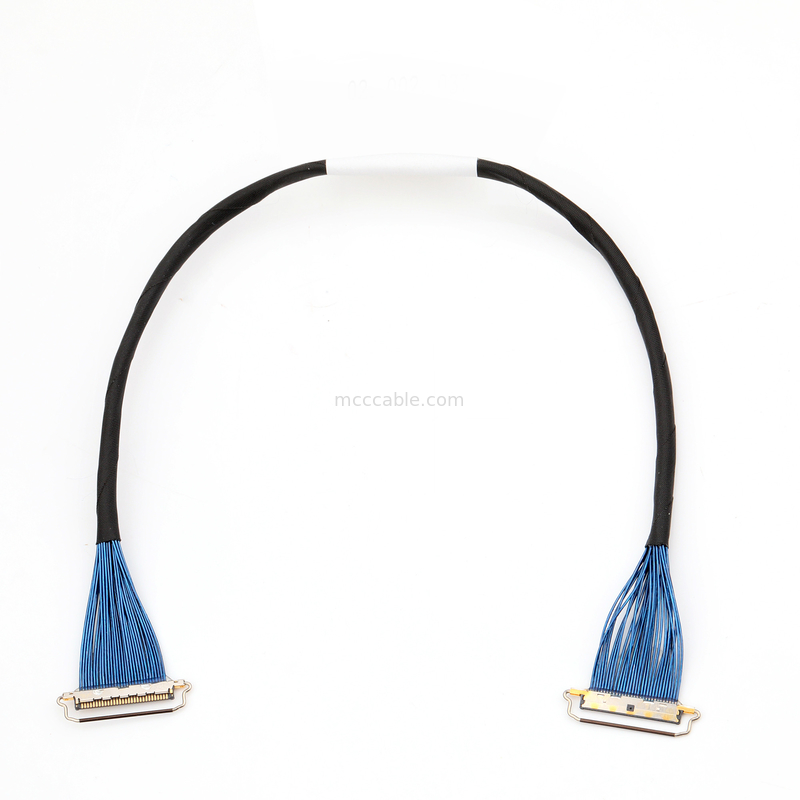 Color rojo amarillo claro micro del conector de cable coaxial de DF81-30P-LCH