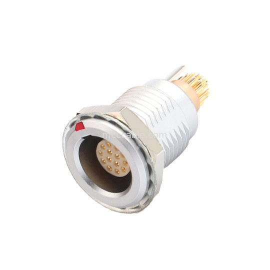 Serie B Z5 14pin Con pin de puesta a tierra fijación interna Push-pull conector de bloqueo automático