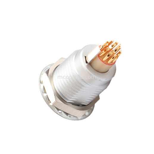 Serie B Z5 14pin Con pin de puesta a tierra fijación interna Push-pull conector de bloqueo automático