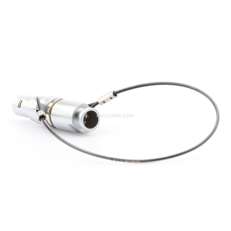 Conector circular de 7 pines T4 con conector de autobloqueo de empuje-tirón con enchufe desbloqueable