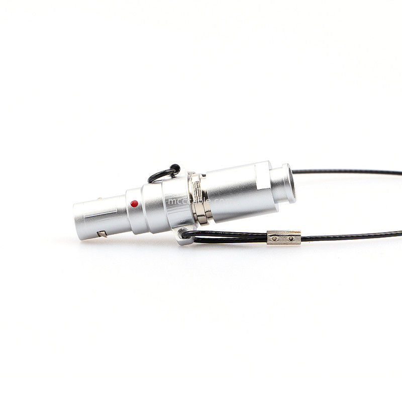 Conector circular de 7 pines T4 con conector de autobloqueo de empuje-tirón con enchufe desbloqueable