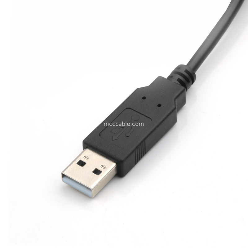 FT234X 5V PCBA USB-A a RJ45 Cable de serie 8p8c Compatible con línea de comunicación RS232