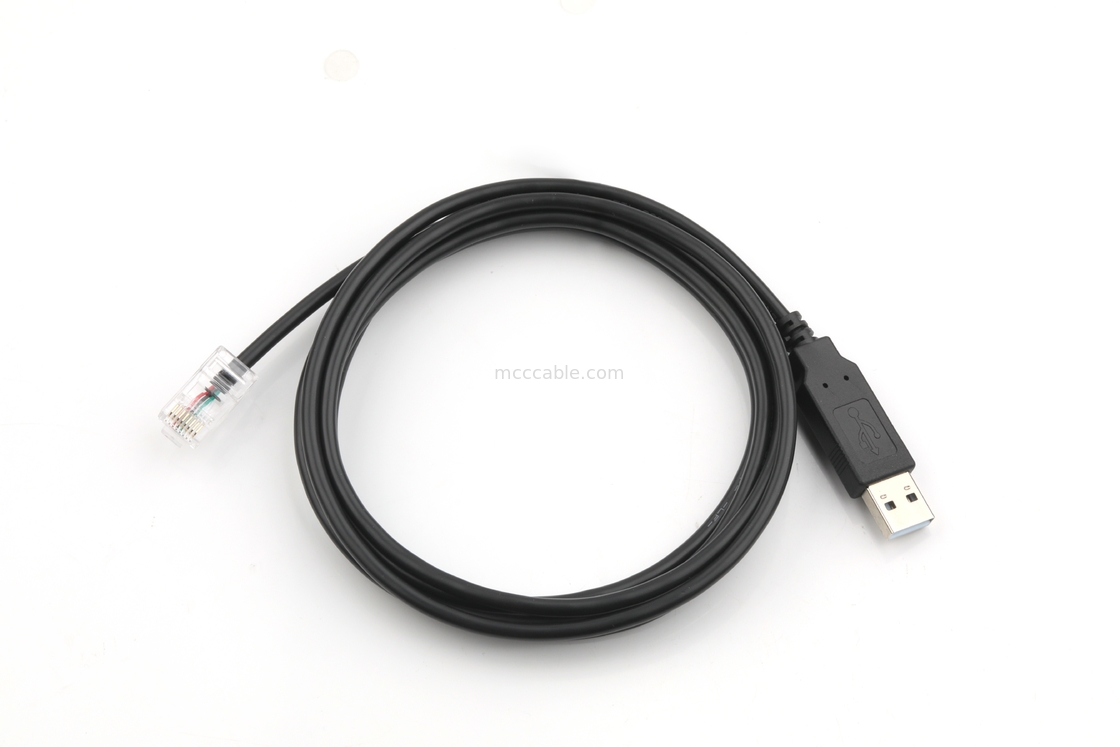 FT234X 5V PCBA USB-A a RJ45 Cable de serie 8p8c Compatible con línea de comunicación RS232
