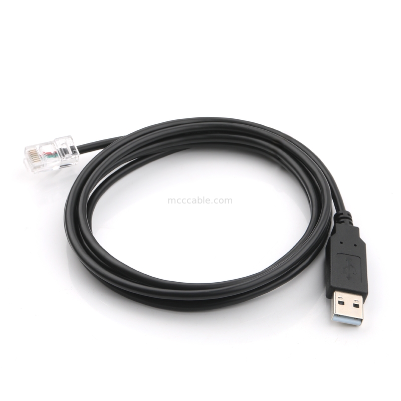 FT234X 5V PCBA USB-A a RJ45 Cable de serie 8p8c Compatible con línea de comunicación RS232