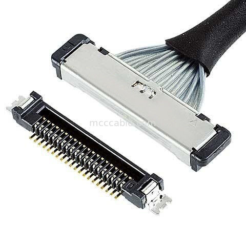 Cable Micro Coaxial 20380 50P Conector 20380-050T-06 Lvds 0,4 mm Pitch