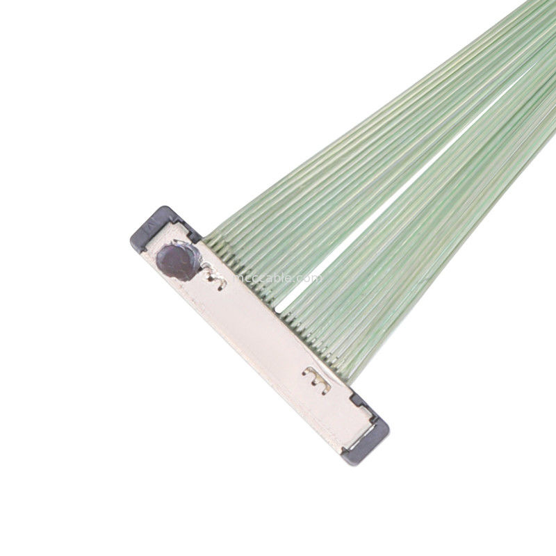 35P Micro Cable Coaxial 20380-035t-06 Lvds Conector 0,4 mm Ángulo recto de inclinación