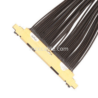 Cables de microcoaxiales de la serie 30P 20531-034T-02 a 20531-034T-02 con anchura de 0,25 mm