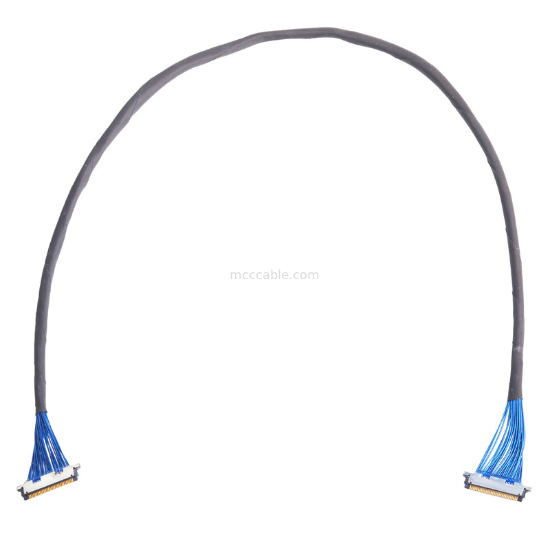 El conjunto del cable de microcoaxialidad LVDS 20345-020T-32R 20346-020T-32R 20347-320E-12R 20pin