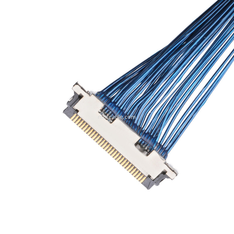 El conjunto del cable de microcoaxialidad LVDS 20345-020T-32R 20346-020T-32R 20347-320E-12R 20pin
