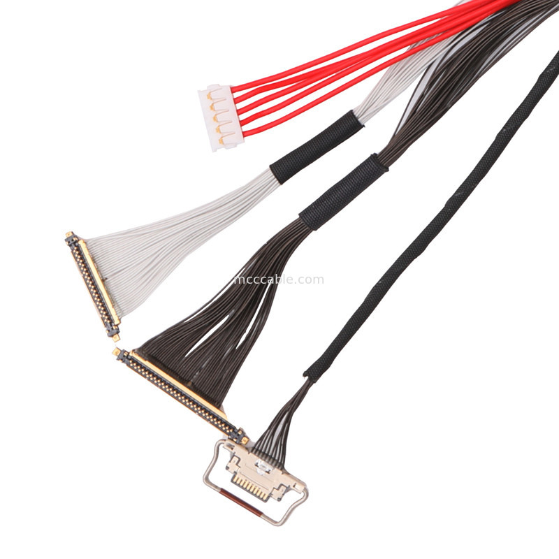 Punto 0.25mm 20531-034T-01 a 20633-210T-02S 0.25 mm cable personalizado