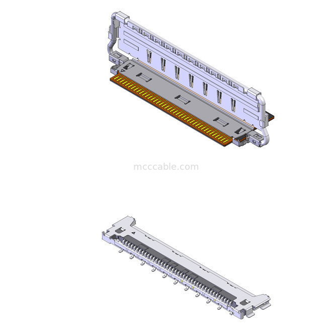 Conectores de cable coaxial para automóviles 40P 20858-040T-01 Dirección de acoplamiento 40Pin Horizontal