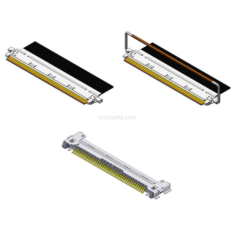 Conectores de cable coaxial para automóviles 40P 20858-040T-01 Dirección de acoplamiento 40Pin Horizontal