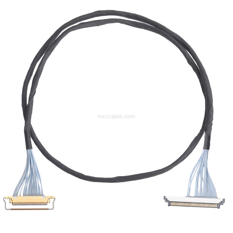 Cables de coaxil micro coaxiales finos adicionales del conector de IDC KEL SSL20-40SB a SSL20-40SB