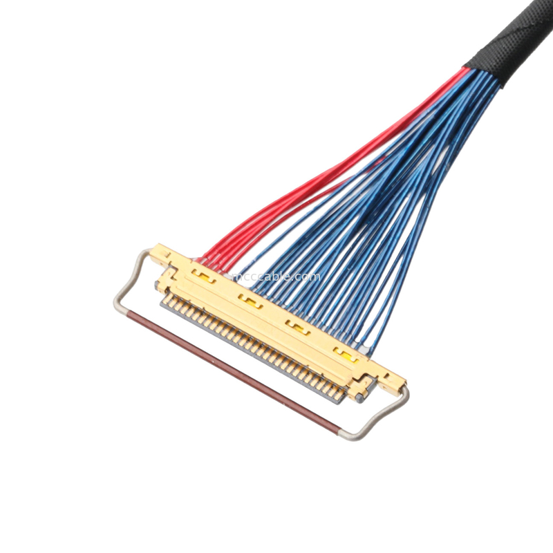 Conector de micro coaxial de cable LVDS 20453-230T-03 a FI-RE51CL 51P con un ancho de 0,5 mm