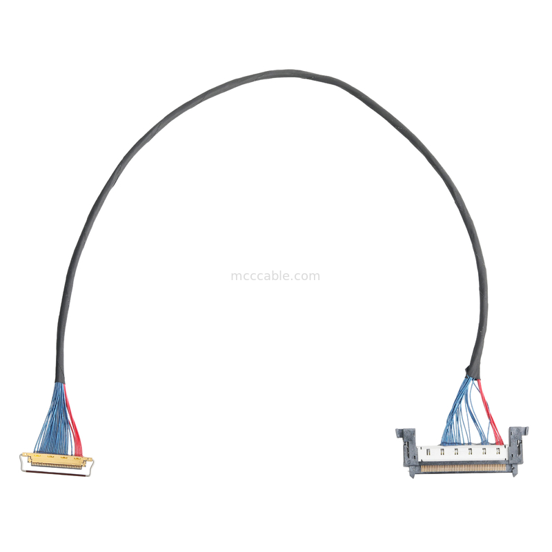 Conector de micro coaxial de cable LVDS 20453-230T-03 a FI-RE51CL 51P con un ancho de 0,5 mm