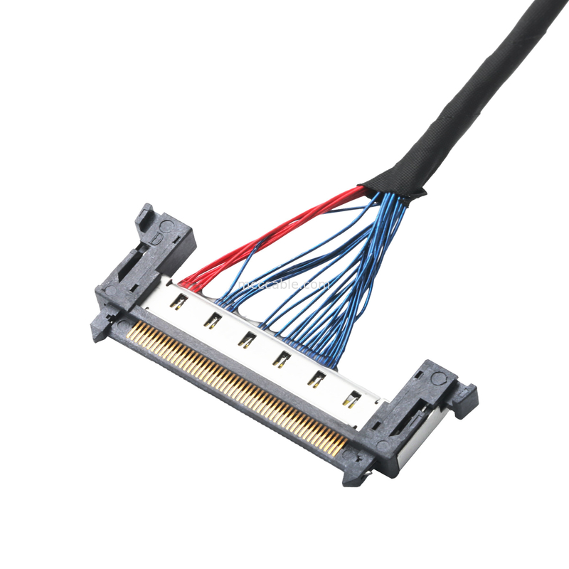 Conector de micro coaxial de cable LVDS 20453-230T-03 a FI-RE51CL 51P con un ancho de 0,5 mm