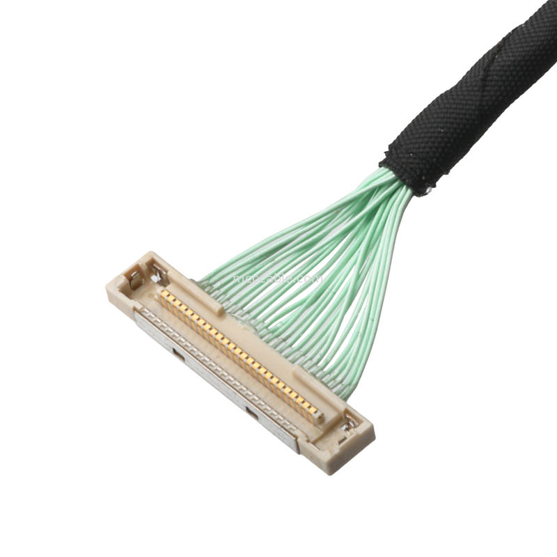 Conector conjunto de cable UAV Lvds Edp Conjunto de cable DF36-25P-0.4SD Micro cable coaxial