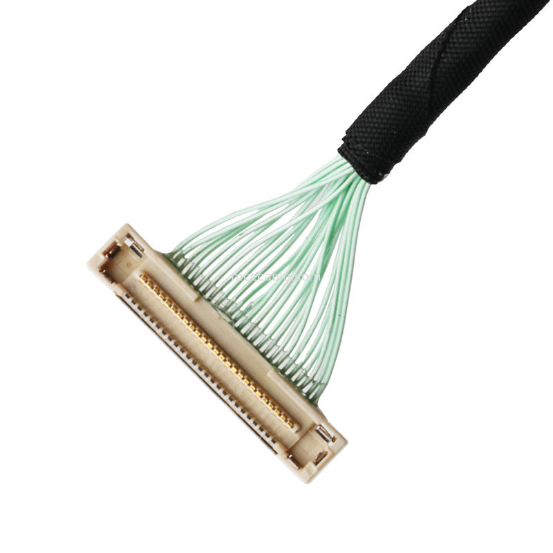 Conector conjunto de cable UAV Lvds Edp Conjunto de cable DF36-25P-0.4SD Micro cable coaxial