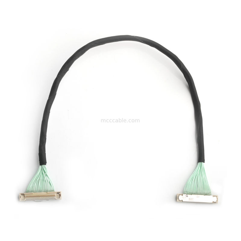 Conector conjunto de cable UAV Lvds Edp Conjunto de cable DF36-25P-0.4SD Micro cable coaxial