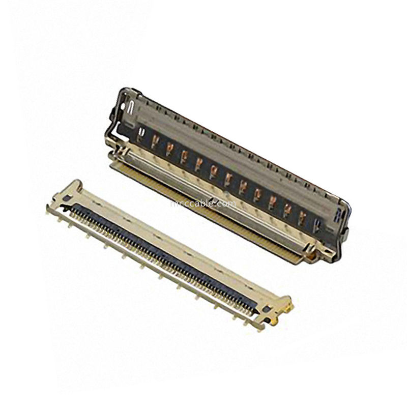 60P EDP Cable 20790-060E-02 0.4mm Pitch Conector micro-coaxial tipo de apareamiento horizontal